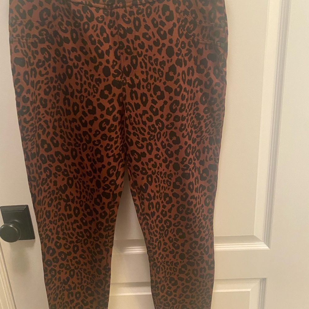 NWOT Nordstrom Sanctuary leopard jeggings-